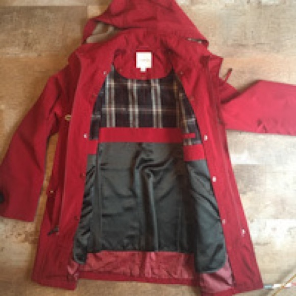 Croft and Barrow  Cherry cranberry  red jacket - Picture 3 of 7